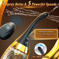 Cocenissy bendable nozzles flex to match body curves for comfortable cleansing.