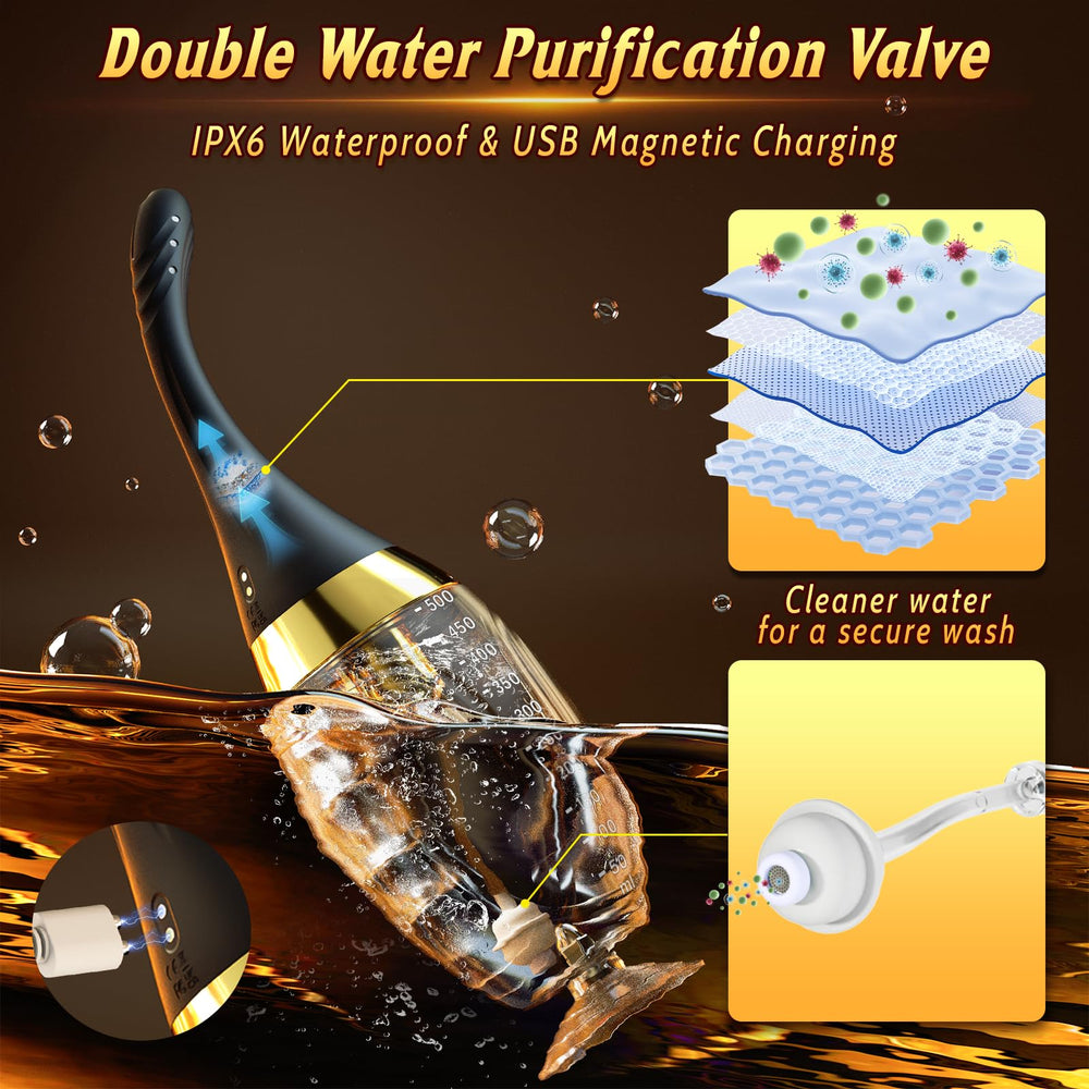 Cocenissy seven spray holes offer wide coverage for thorough wash.