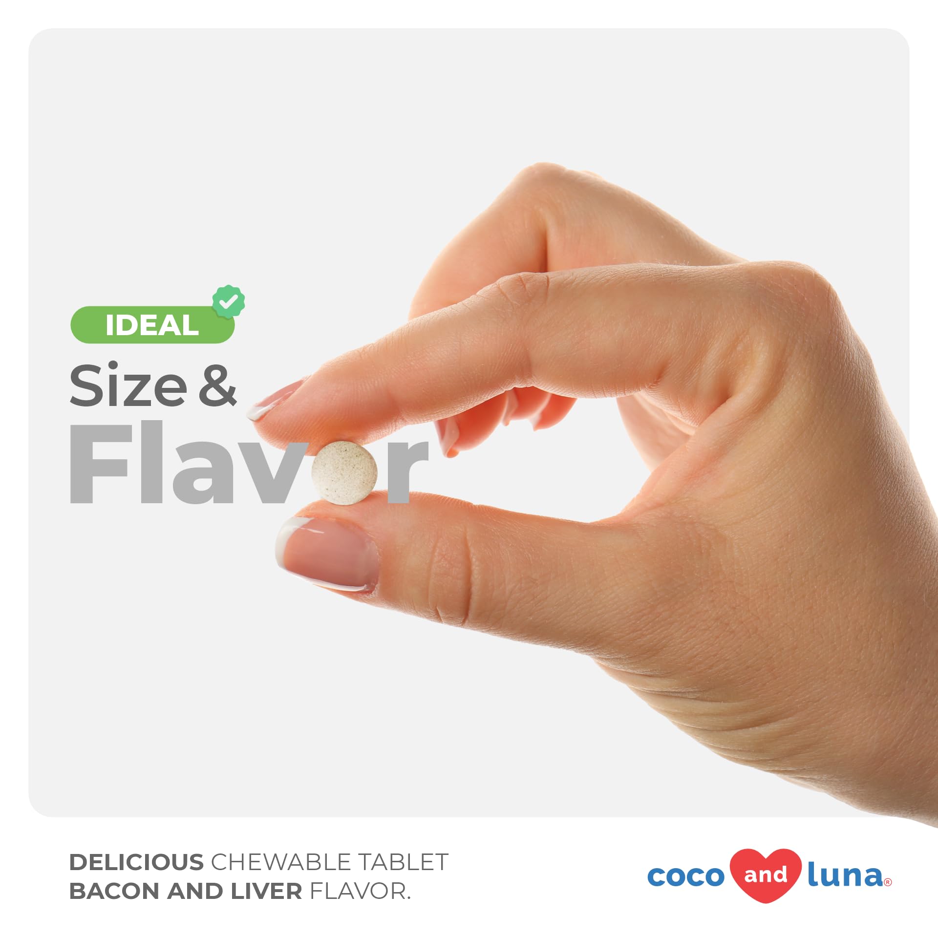 Coco and Luna USA-made facility stamp on packaging emphasizing safety and quality.