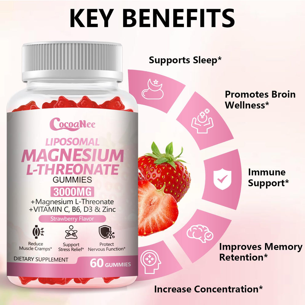 CocoaNee fruity aroma gummy ready for a tasty daily routine.
