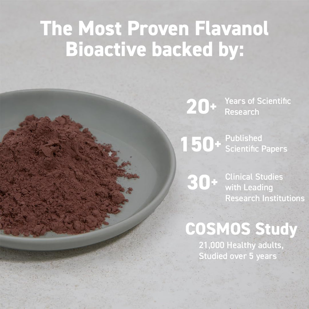 CocoaVia Cardio Health oats topping adding depth while staying plant-based.