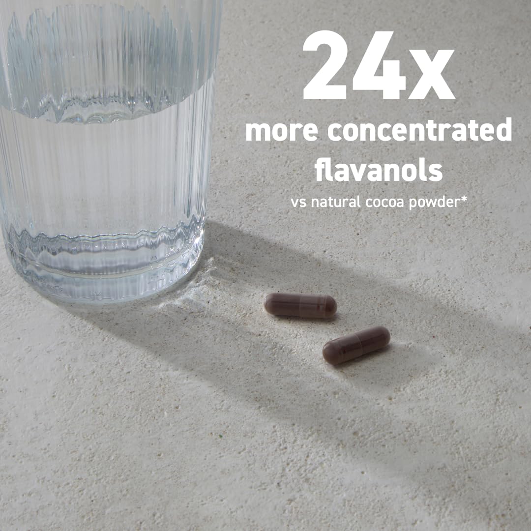 CocoaVia Cardio Health packaging and dosage guidance for daily use.