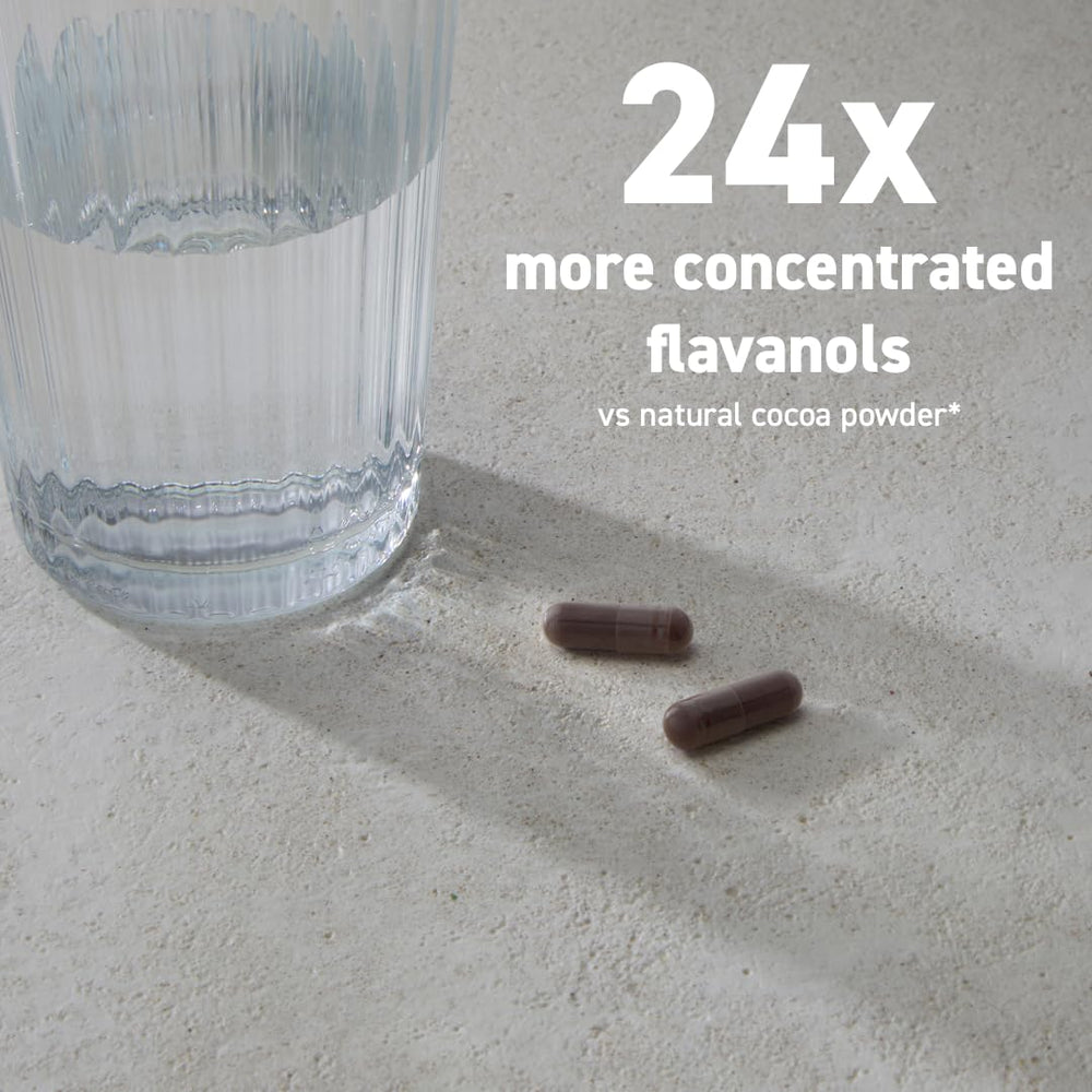 CocoaVia Cardio Health packaging and dosage guidance for daily use.