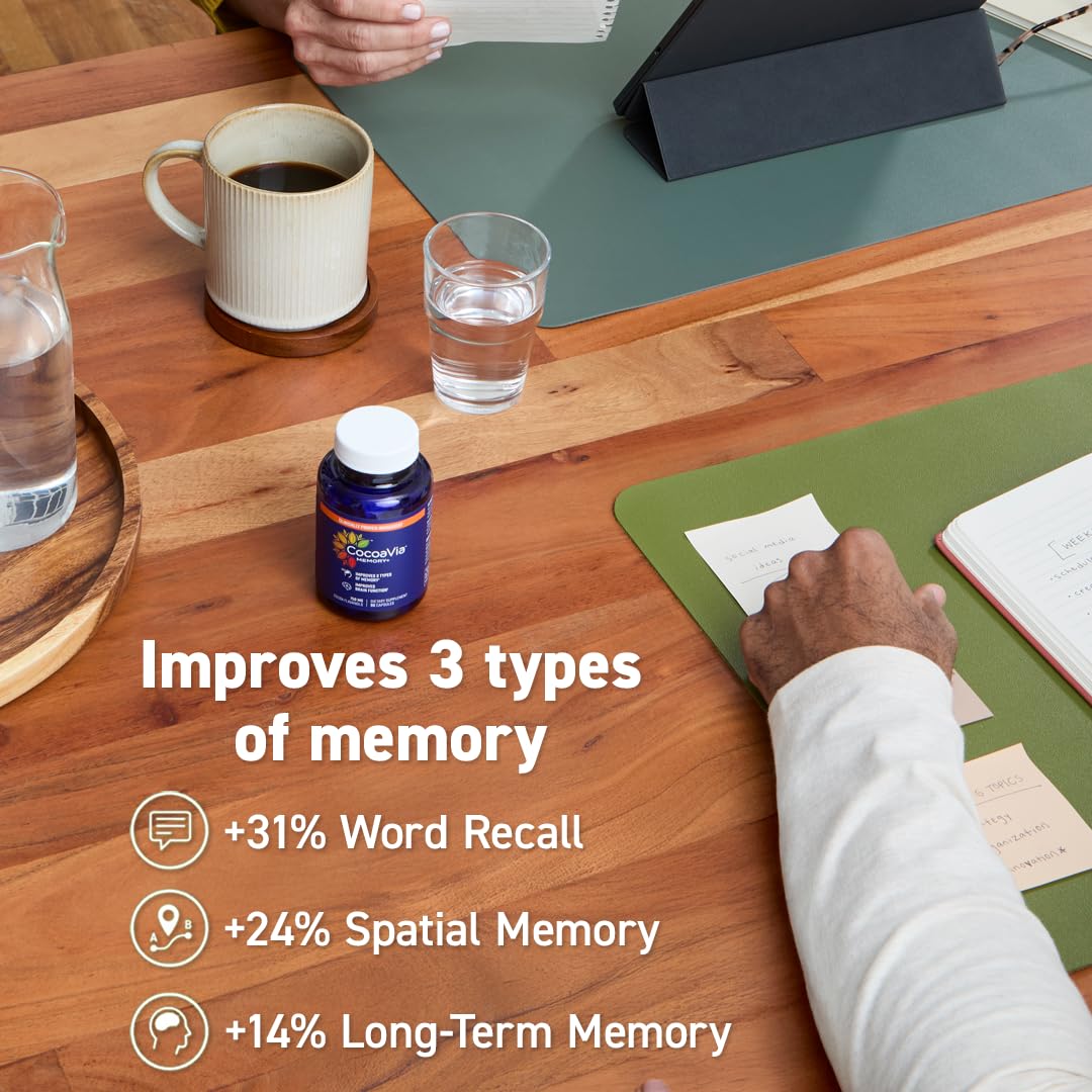 Three capsules per serving prepared with food, aligned for daily use.