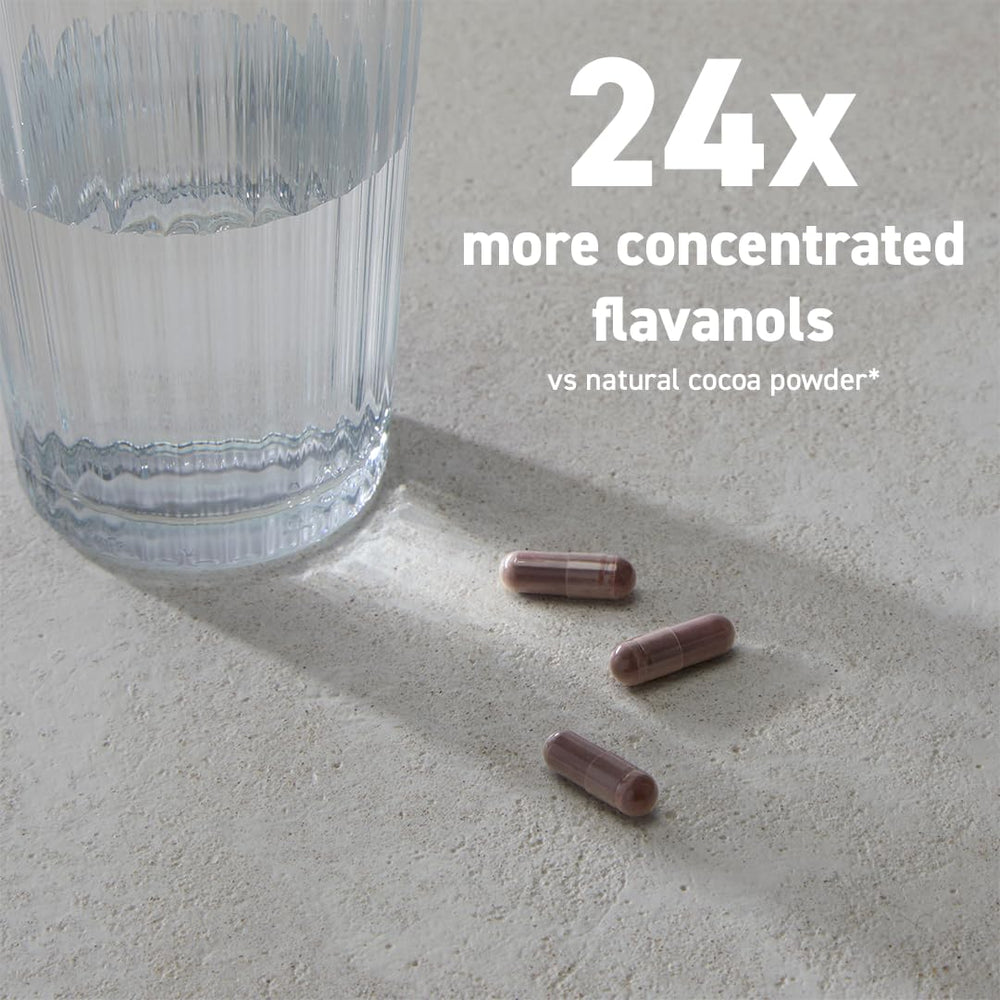CocoaVia Memory+ packaging highlights plant-based formula