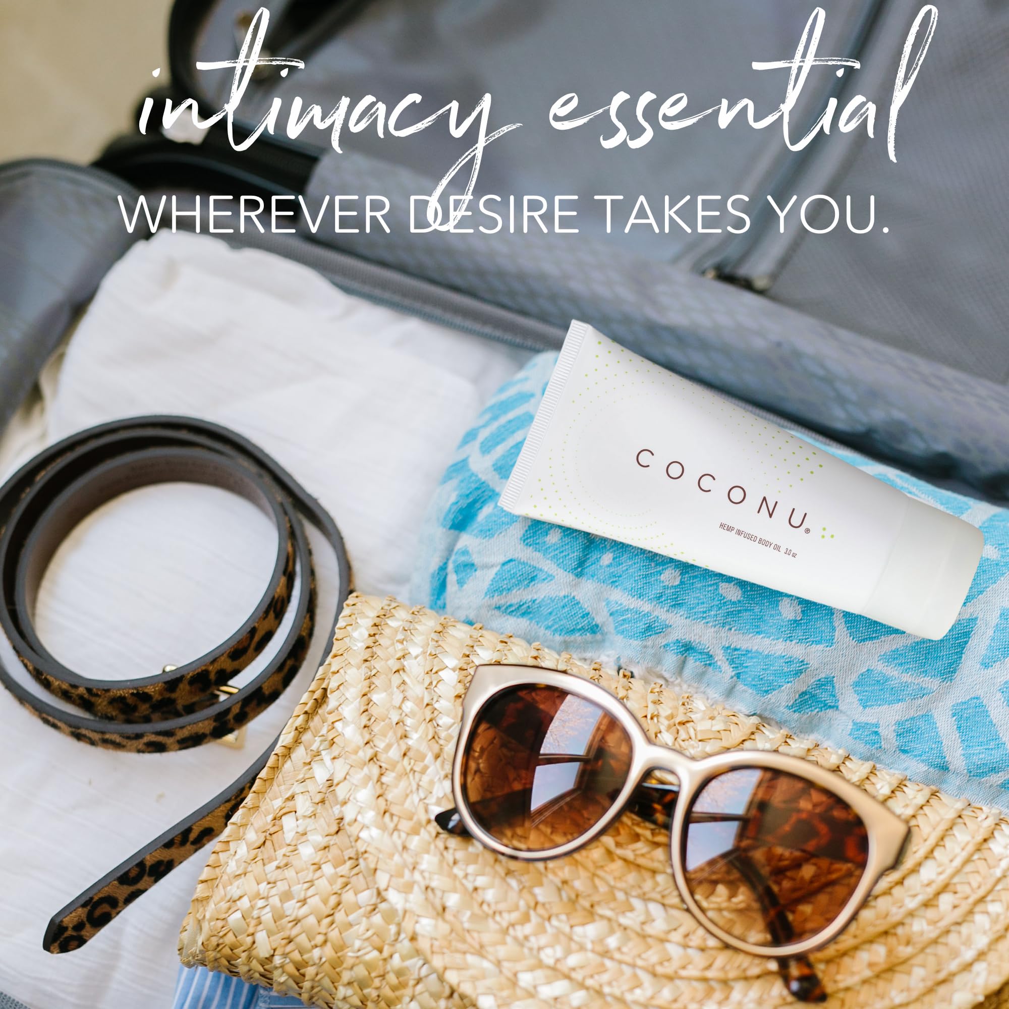 COCONU fast-absorbing hydration helps tired skin feel refreshed.
