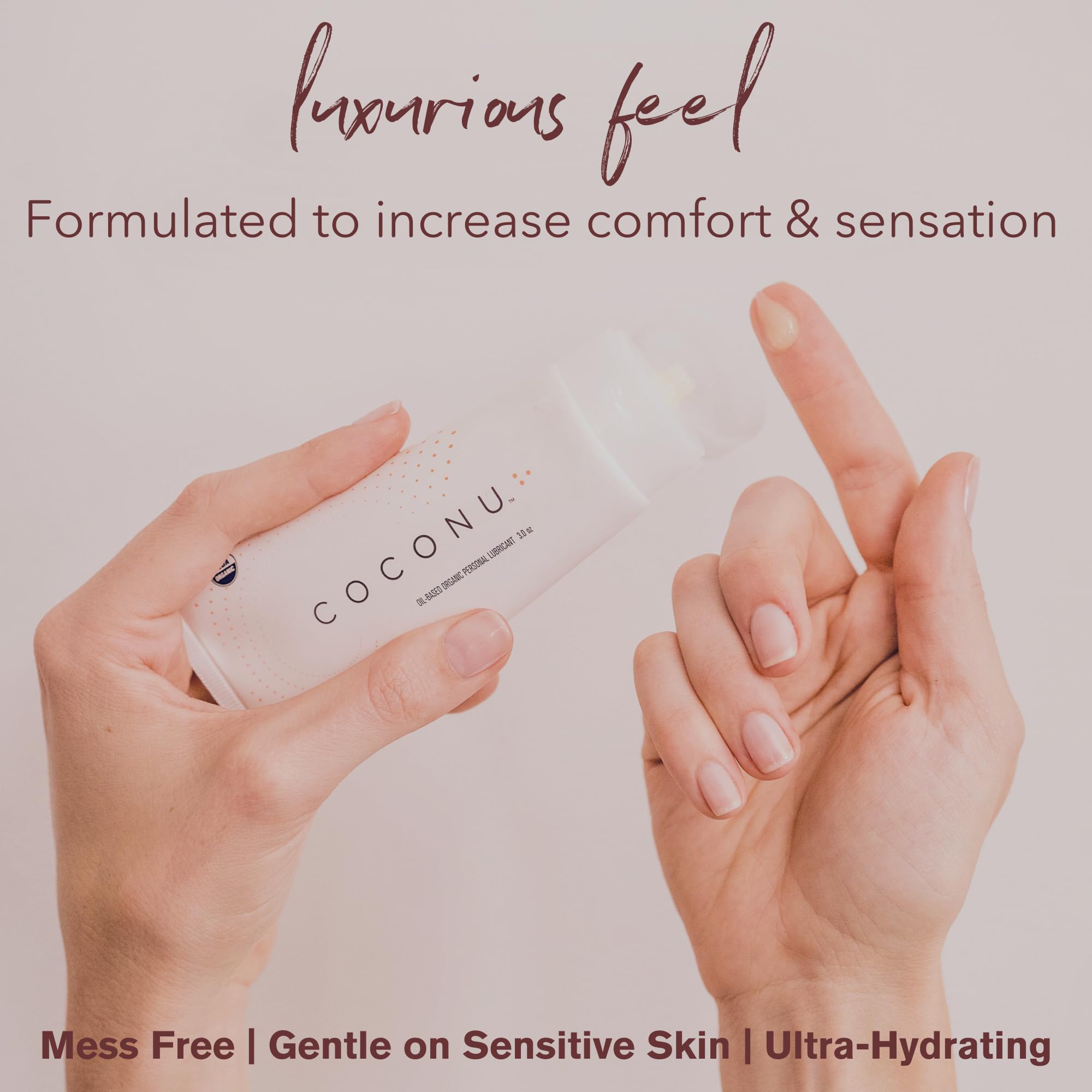 COCONU massage oil delivers a smooth application for relaxed sessions