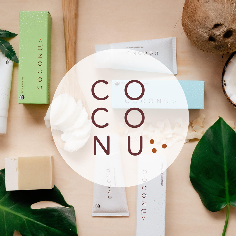 COCONU hypoallergenic massage oil suitable for sensitive skin