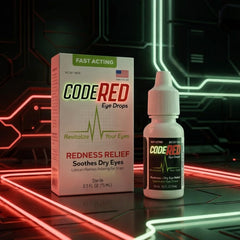 Code Red Eye Drops: uso diario sencillo para comodidad