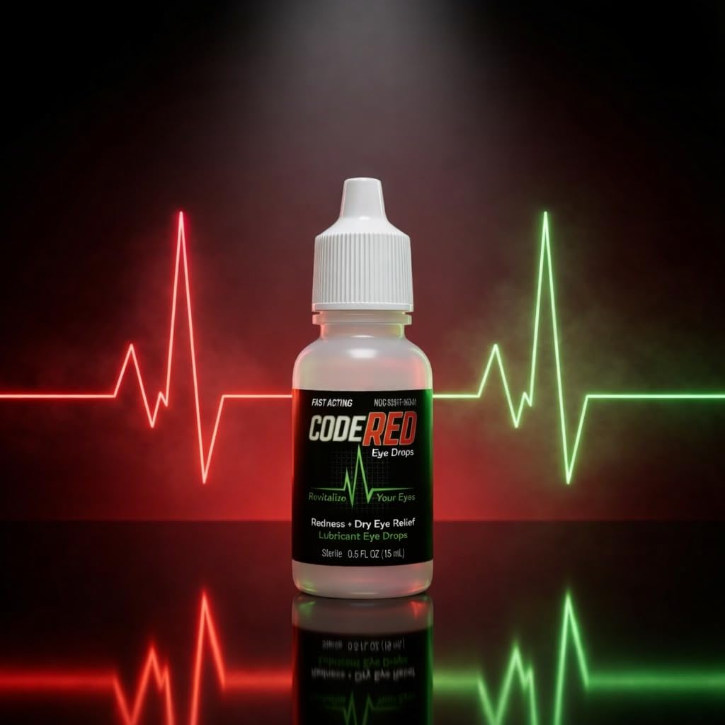 Code Red Eye Drops: fabricación en Estados Unidos