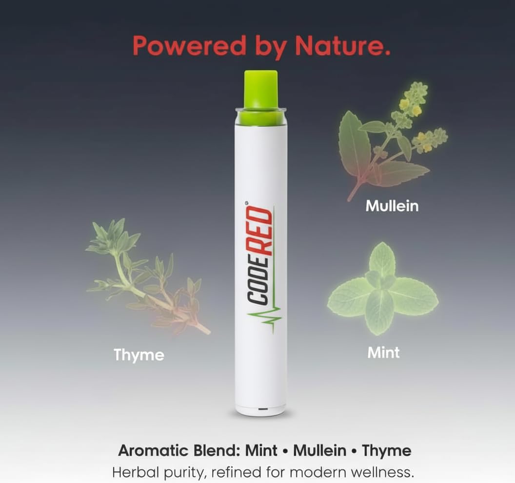 Code Red V-Aid aromatherapy on the go suits busy days and routines.