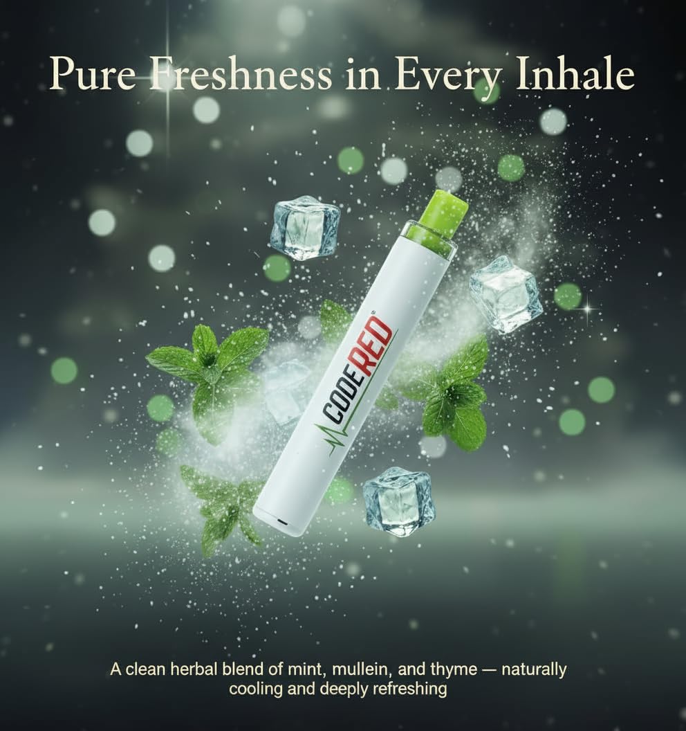 Code Red V-Aid portable diffuser in travel mode keeps aromatherapy handy on the go.