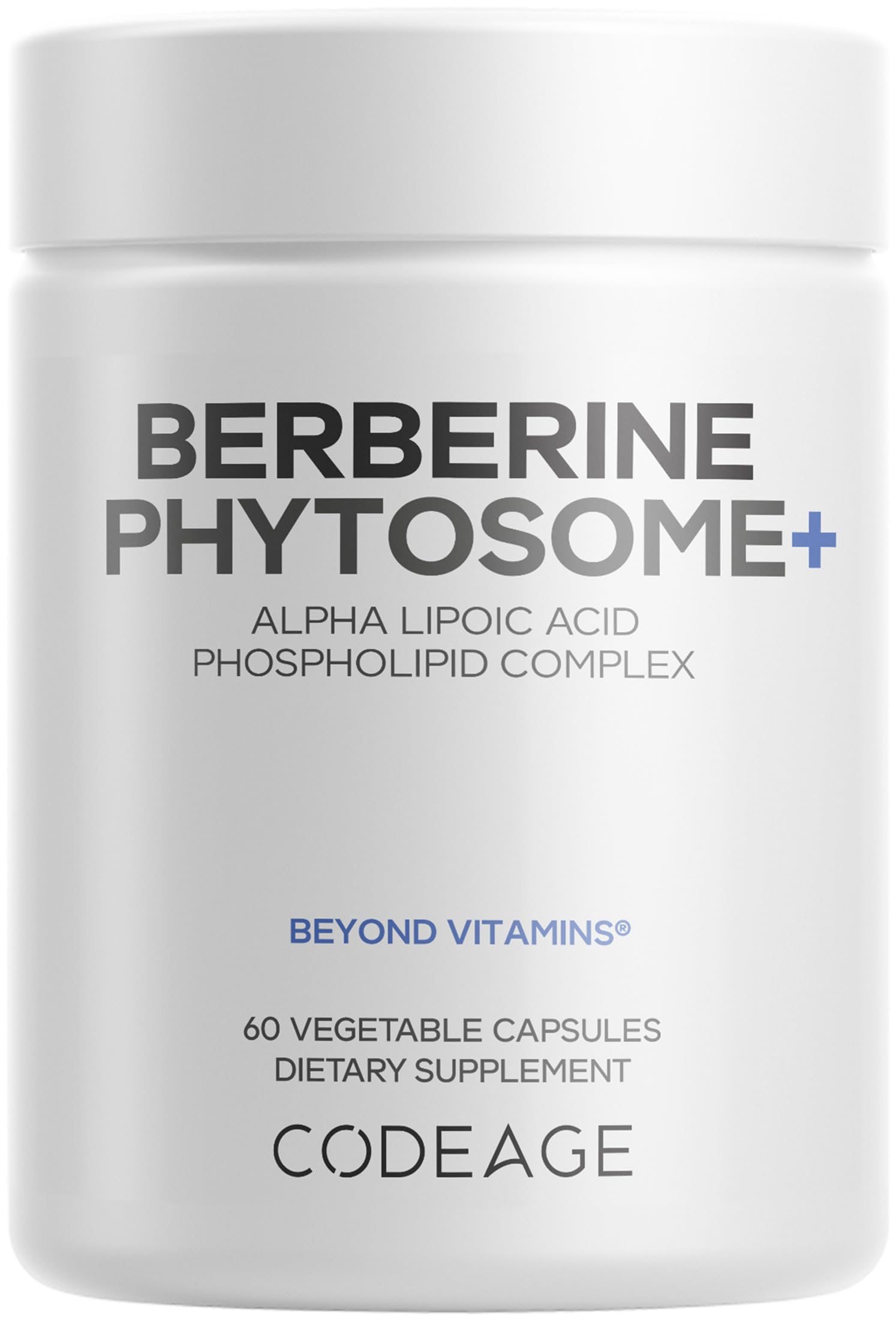Codeage Berberine Phytosome bottle ready for daily wellness routine.