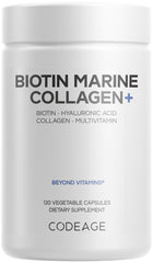 Codeage Biotin Marine Collagen bottle for daily beauty routine