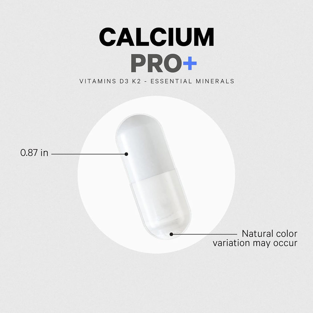 Codeage Calcium Pro+ dosing spoon with capsules for easy daily intake