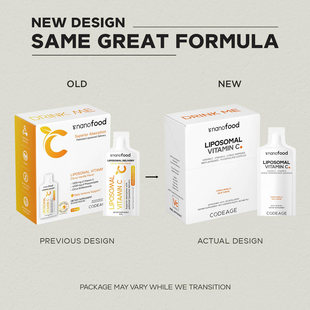 Codeage citrus bioflavonoids highlighted in liposomal formula