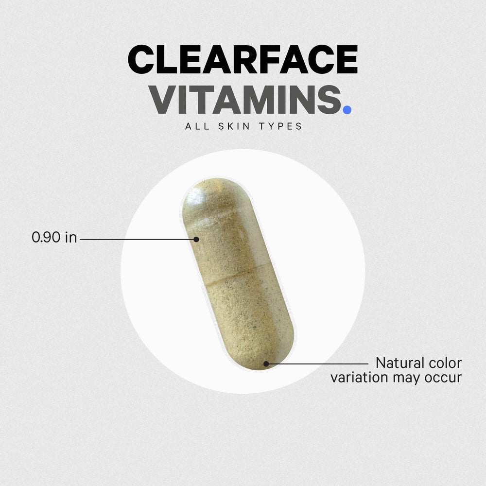 Codeage Clearface packaging design displays product details and kit contents.