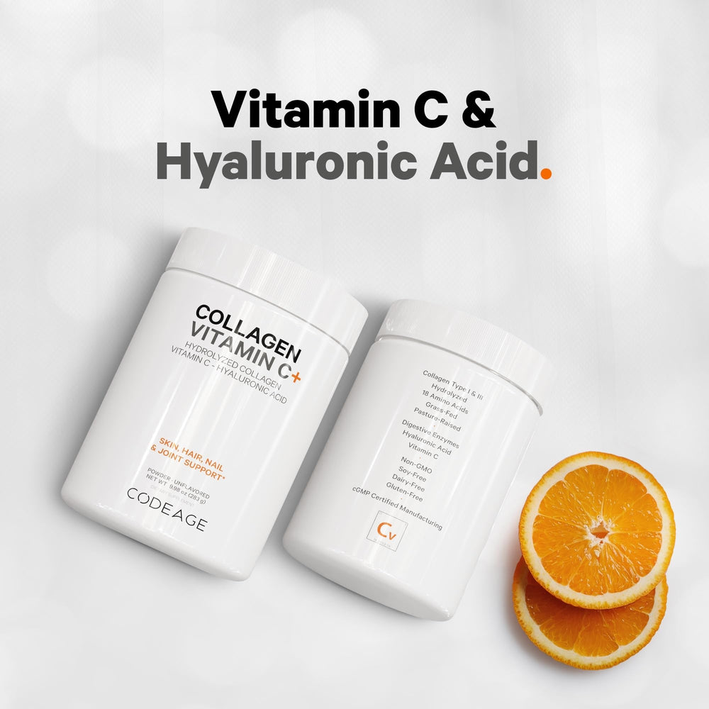 Codeage Collagen Peptides Powder with Digestive Enzymes aids digestion in warm beverages