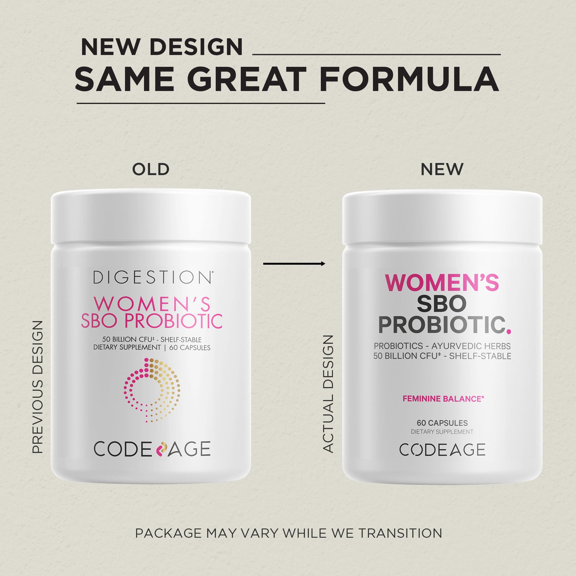 Codeage Fermented Botanical Blend Cranberries visible for a cranberry-rich daily regimen.