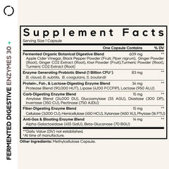 Codeage Fermented Digestive Enzymes cap open for versatile use