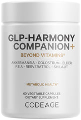 Codeage GLP-Harmony Companion+ bottle front for a simple daily capsule routine.