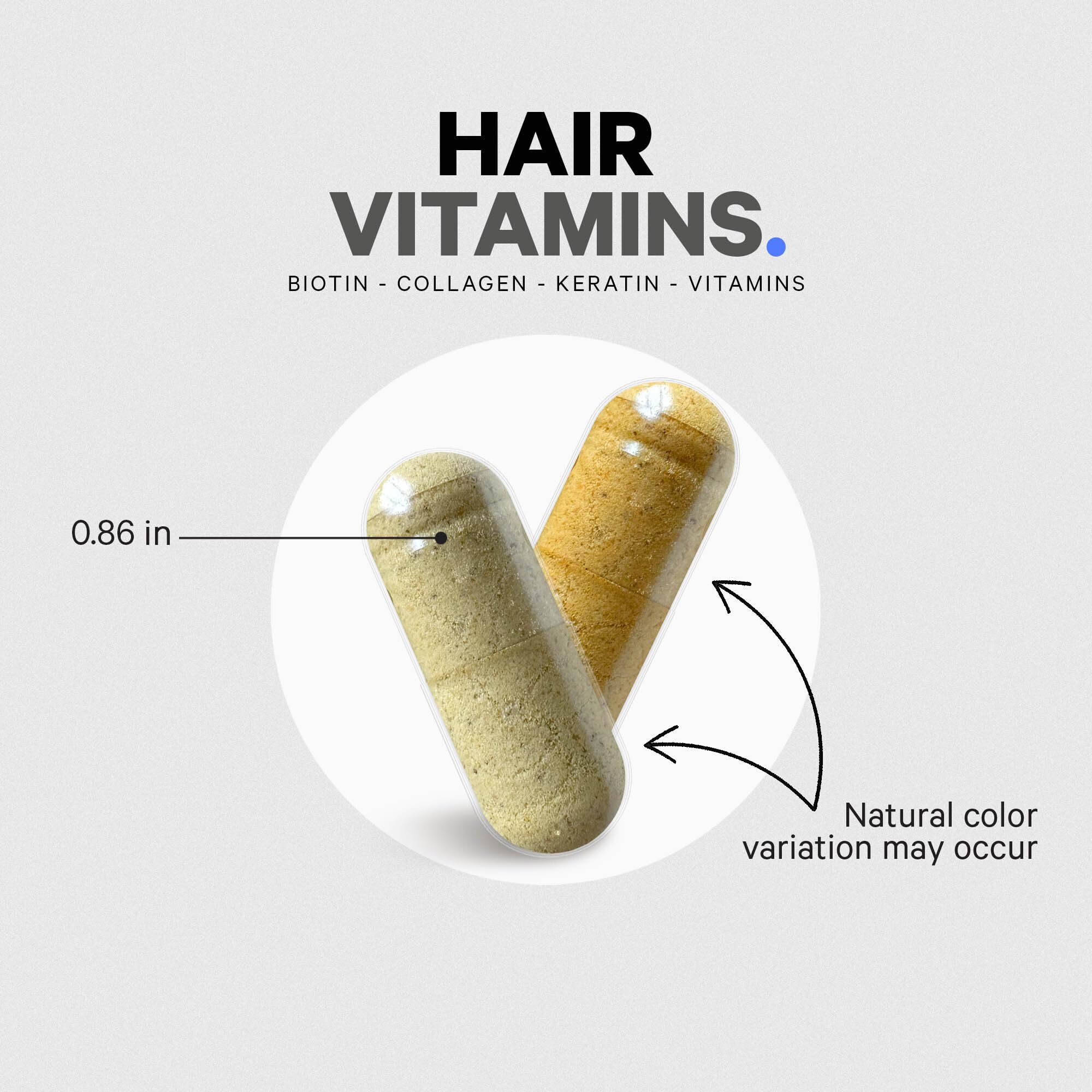 Codeage Hair Vitamins bottle on shelf with natural light