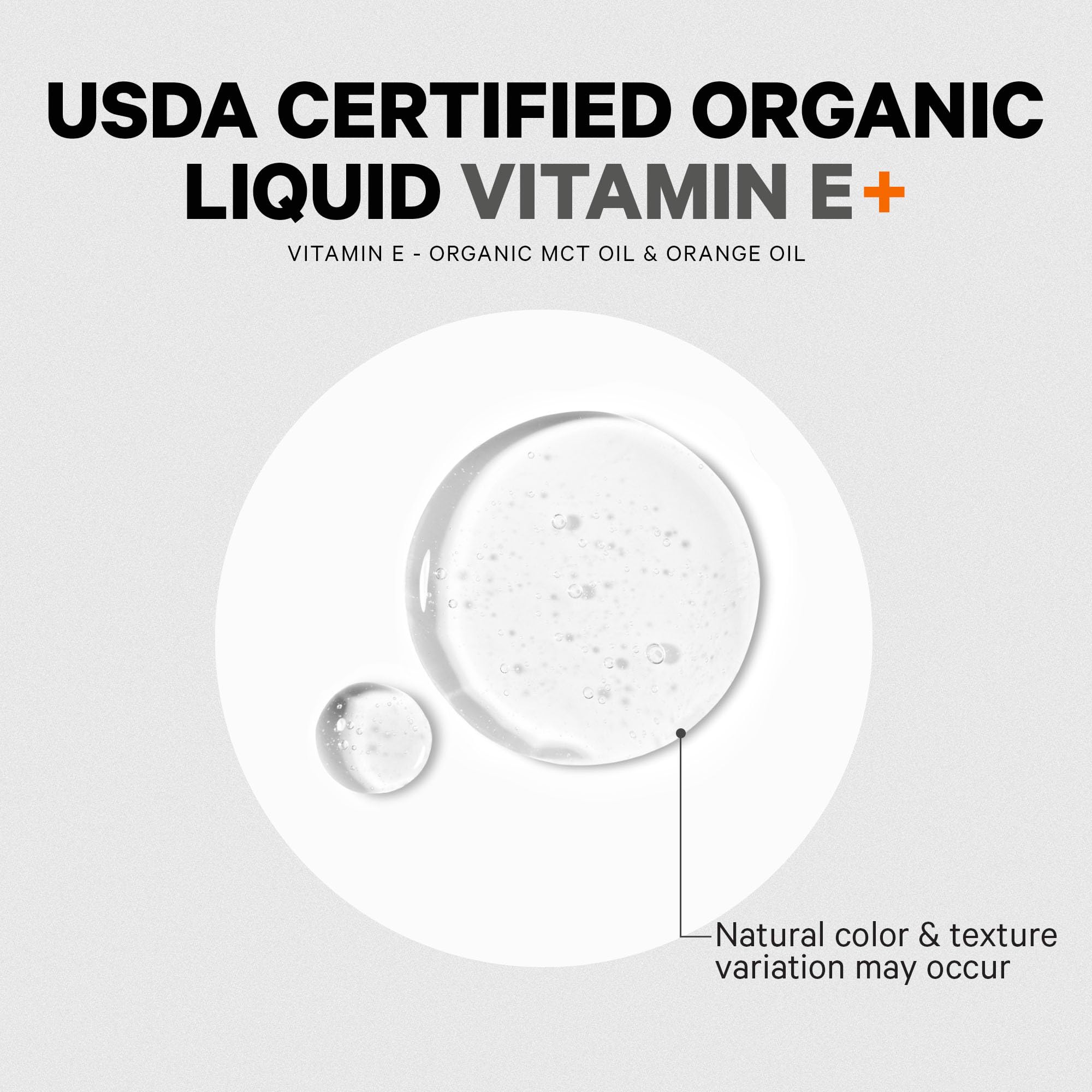 Close-up of Codeage Vitamin E+ ingredient label