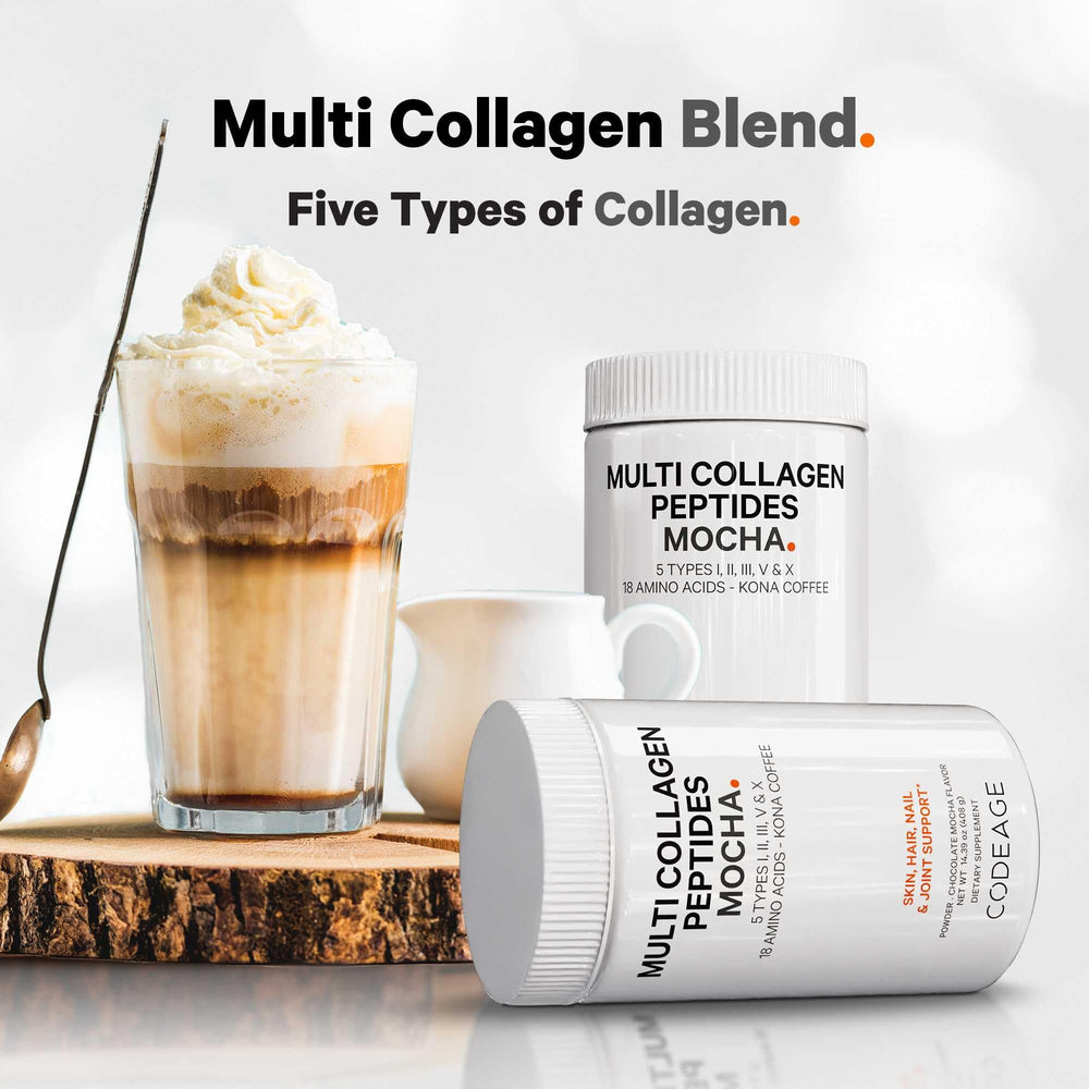Codeage Kona coffee beans showcase premium low-acid flavor for smooth blends.