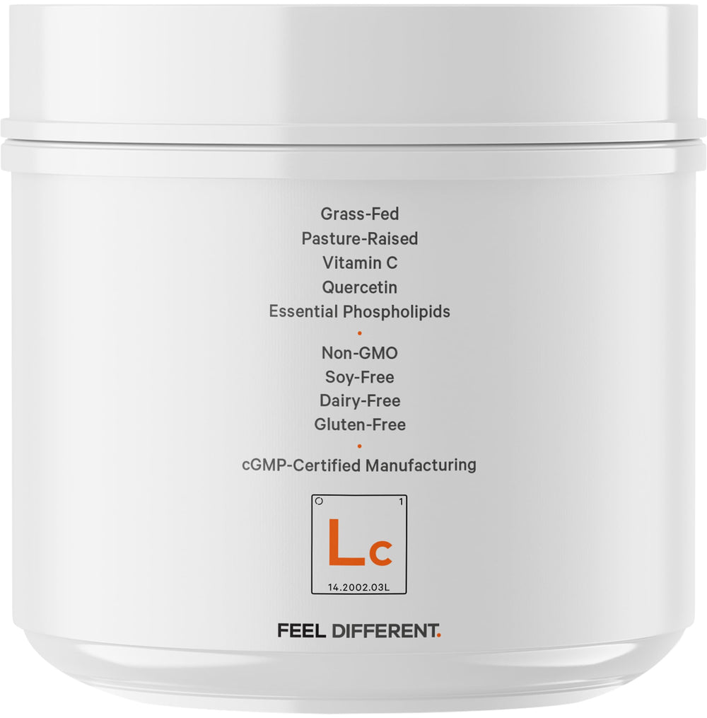Codeage Liposomal Collagen Peptides unflavored powder blends seamlessly into drinks