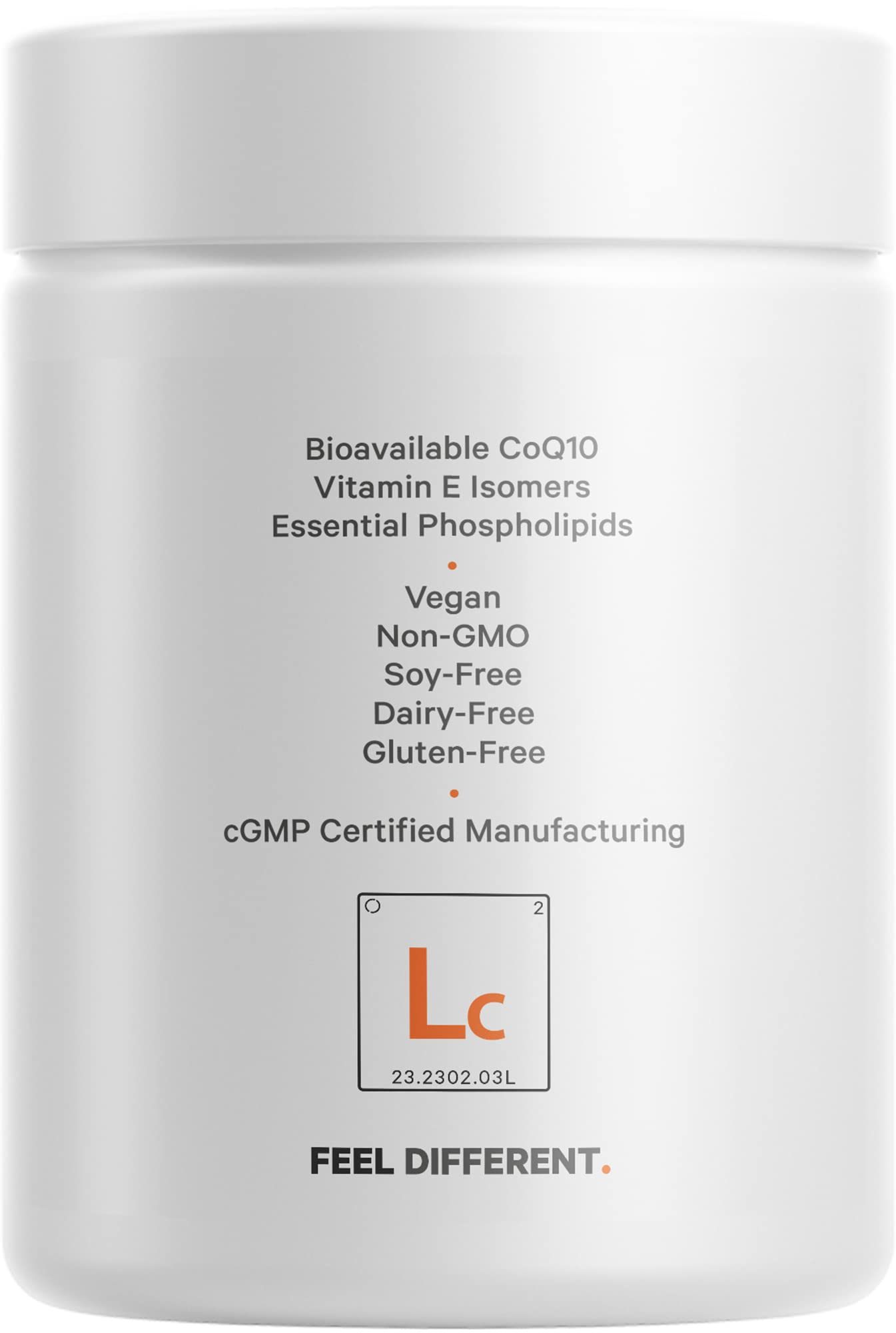 Codeage Liposomal CoQ10 daily-use packaging for easy supplementation.