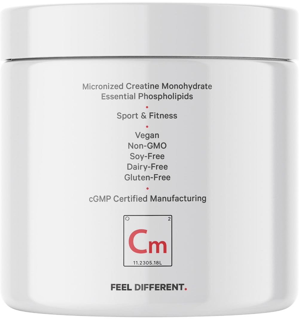 Codeage Liposomal Creatine made in USA noted on packaging