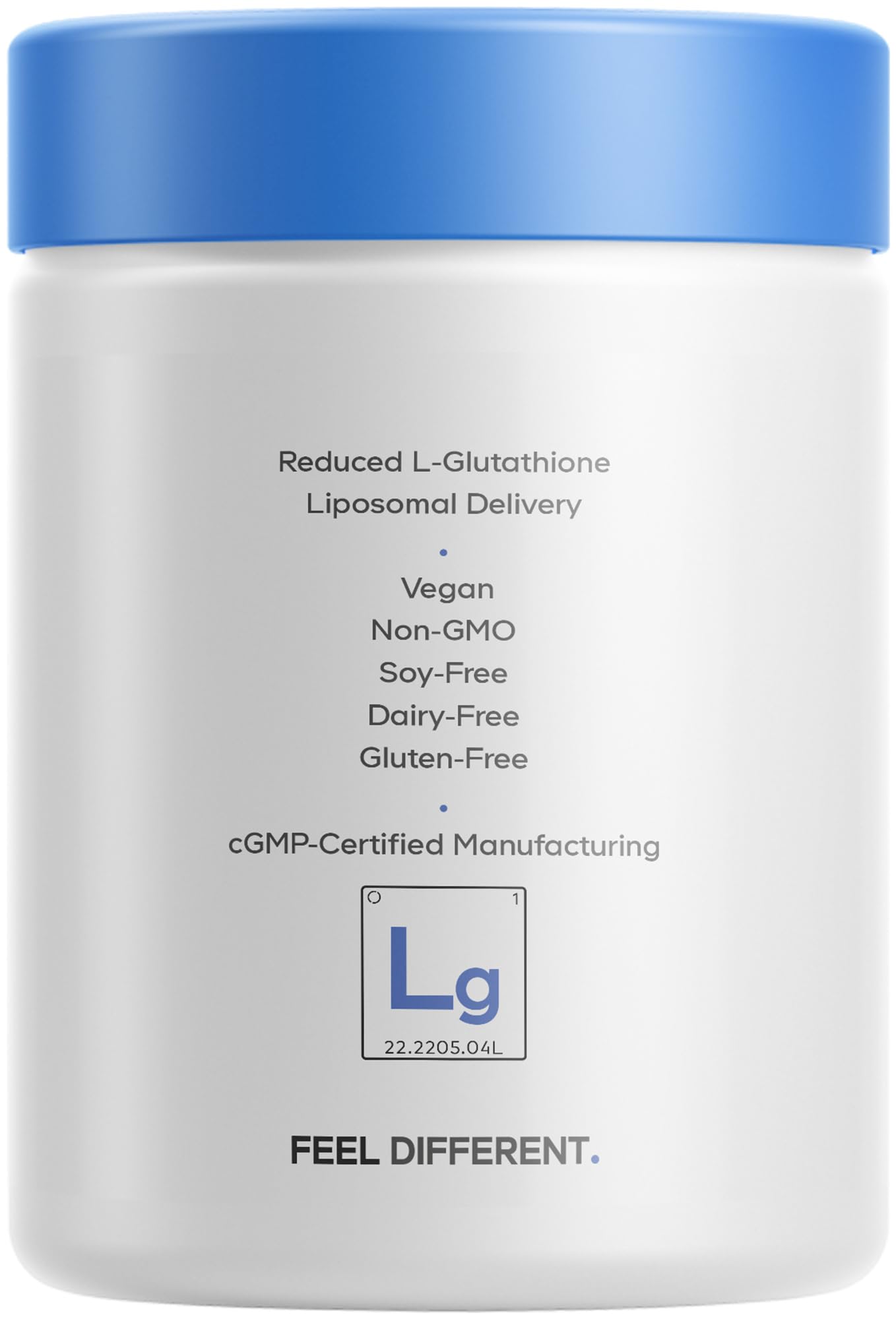 Codeage Liposomal Glutathione 1000 mg bottle showing 60 capsules