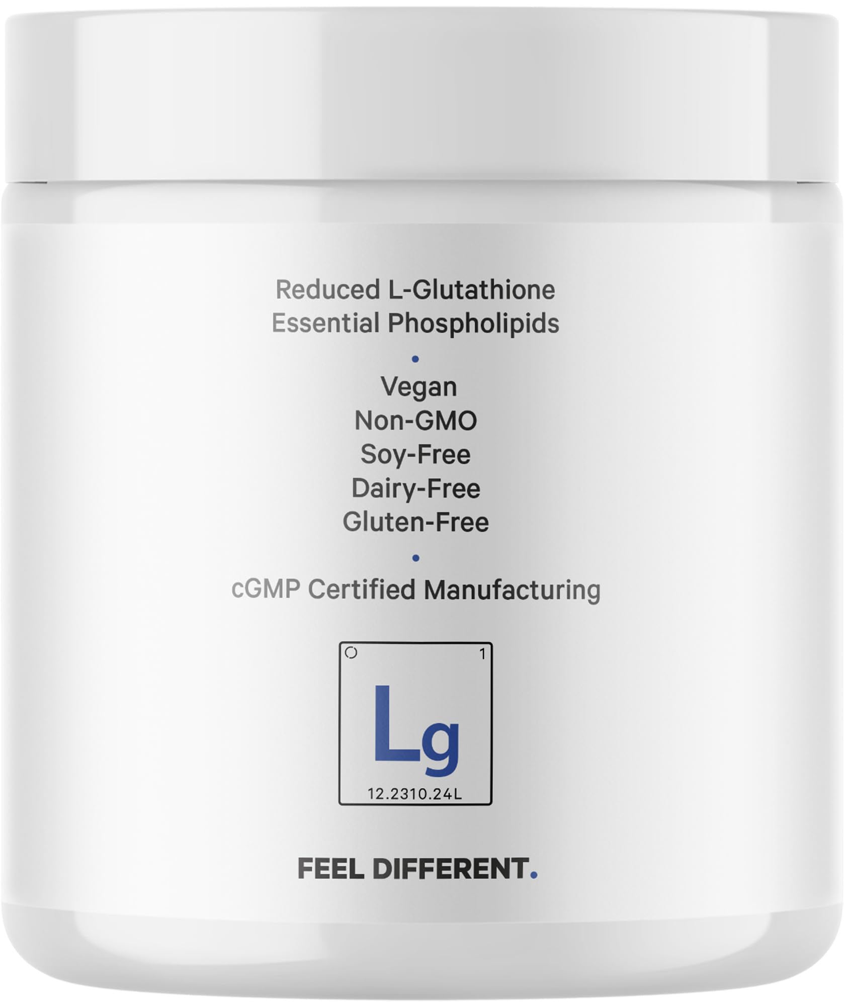 Codeage Liposomal Glutathione powder mixed in a drink for daily routine.