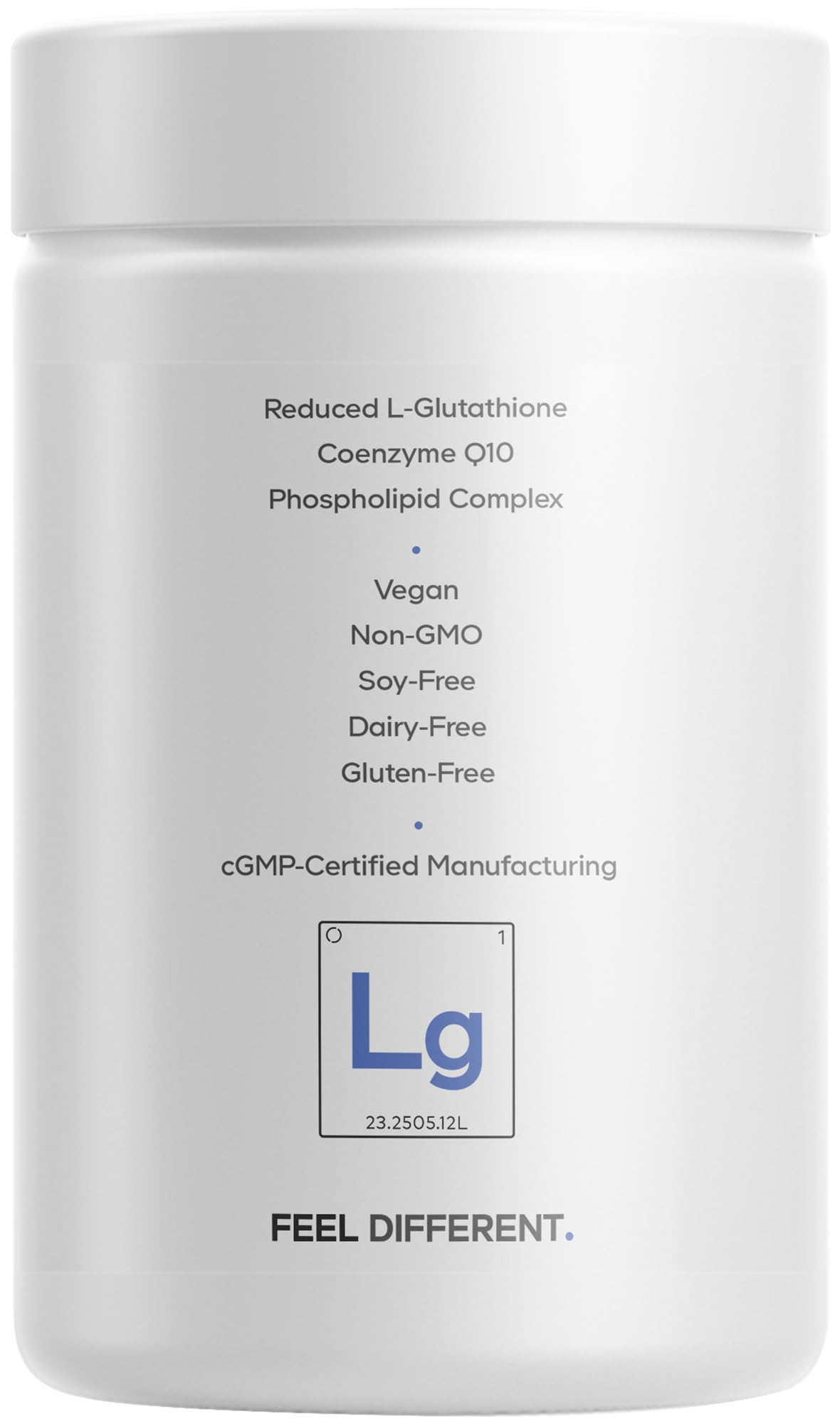 Packaging design emphasizes skin wellness and antioxidant potential.