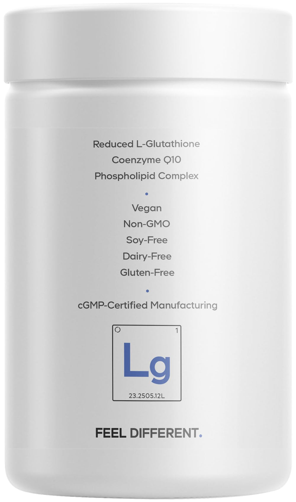 Packaging design emphasizes skin wellness and antioxidant potential.