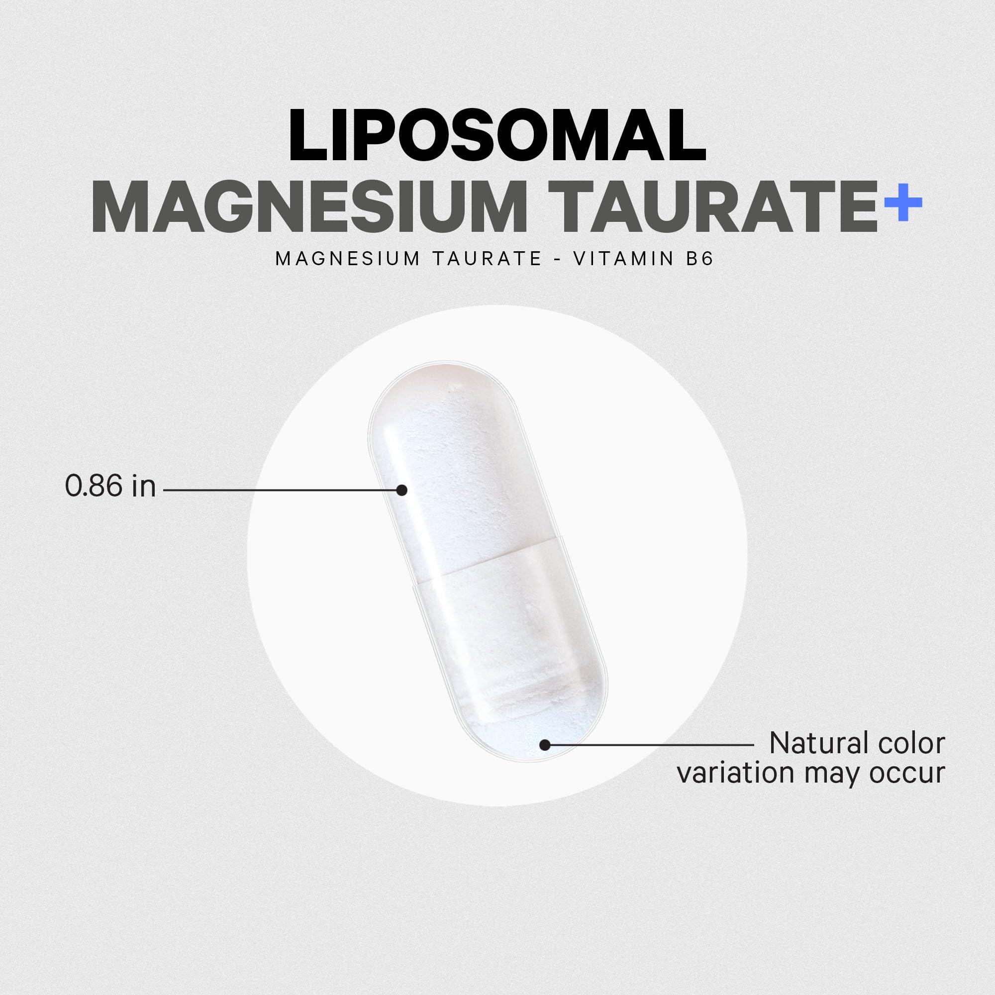 Codeage Liposomal Magnesium Taurate+ packaging indicating USA manufacturing
