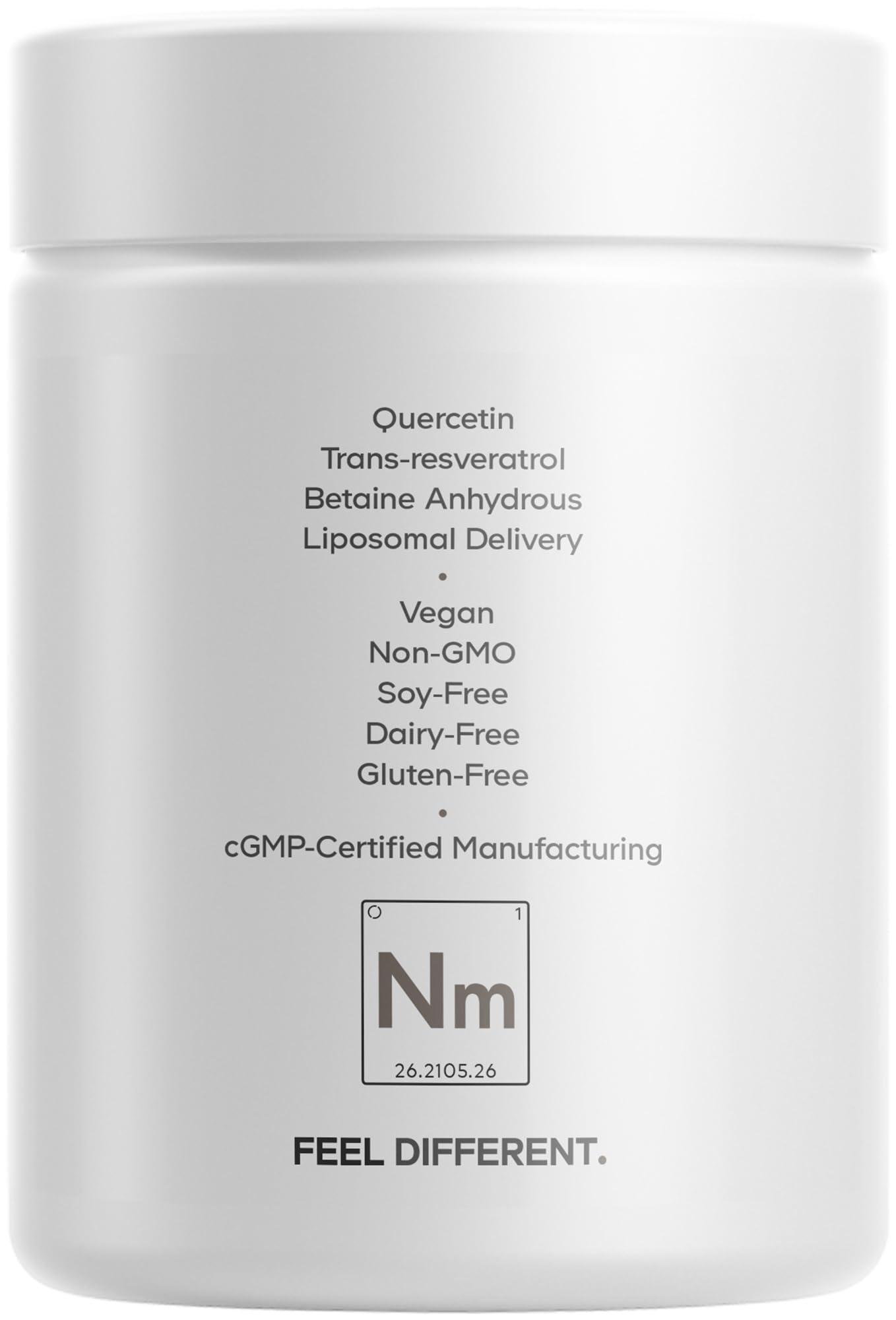 Codeage Liposomal NMN Platinum capsules showcasing B vitamins like riboflavin and B12
