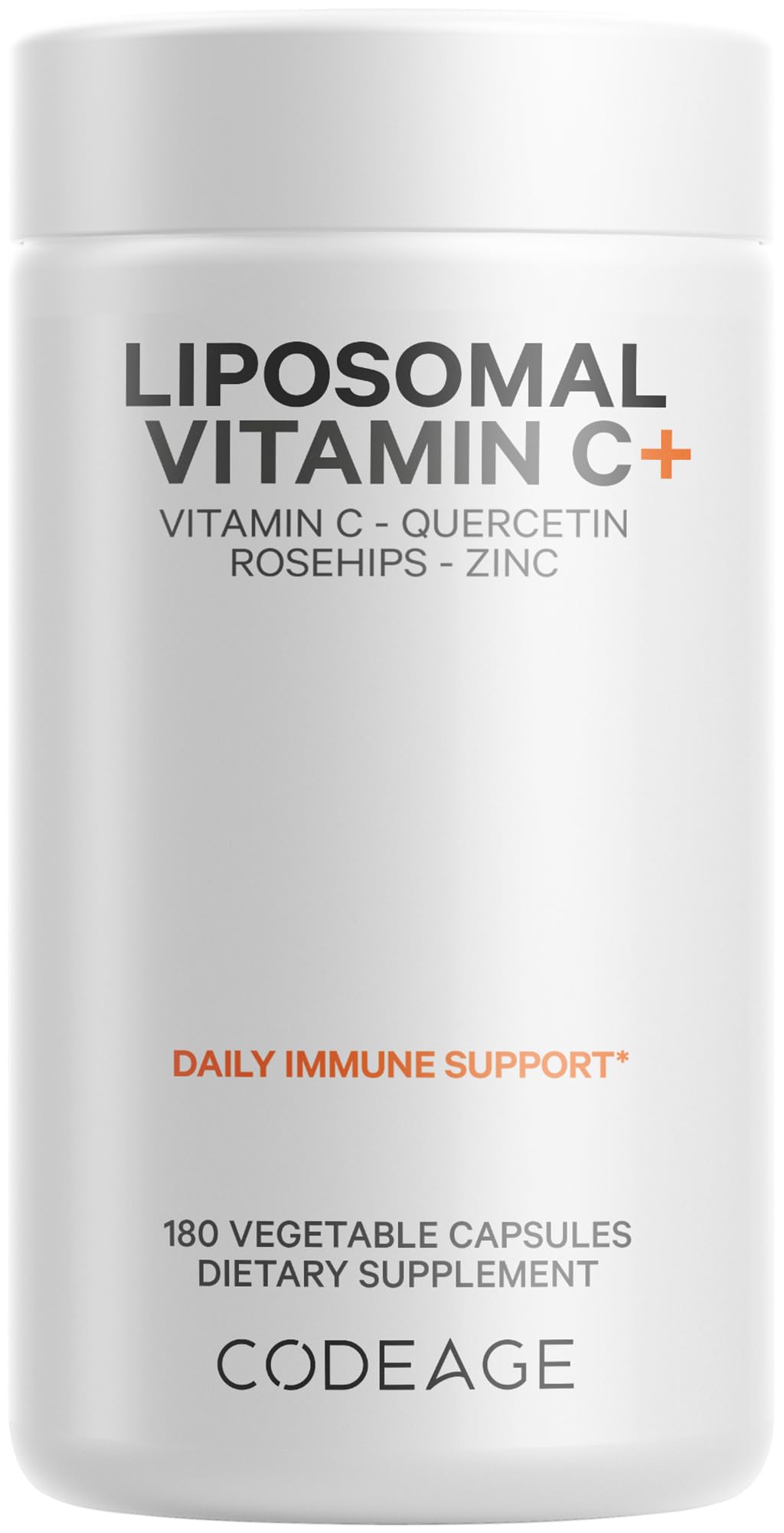 Codeage Liposomal Vitamin C 1500mg bottle front for daily wellness