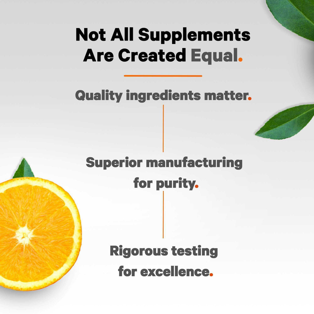 Codeage Liposomal Vitamin C 1500mg ingredient list with zinc and bioflavonoids