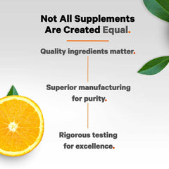 Codeage Liposomal Vitamin C 1500mg ingredient list with zinc and bioflavonoids