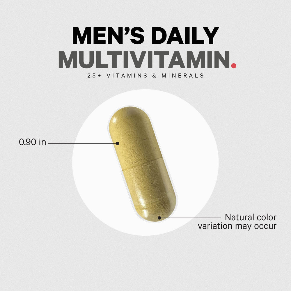 Codeage Men's Daily Multivitamin 2-pack provides ongoing daily nutrition