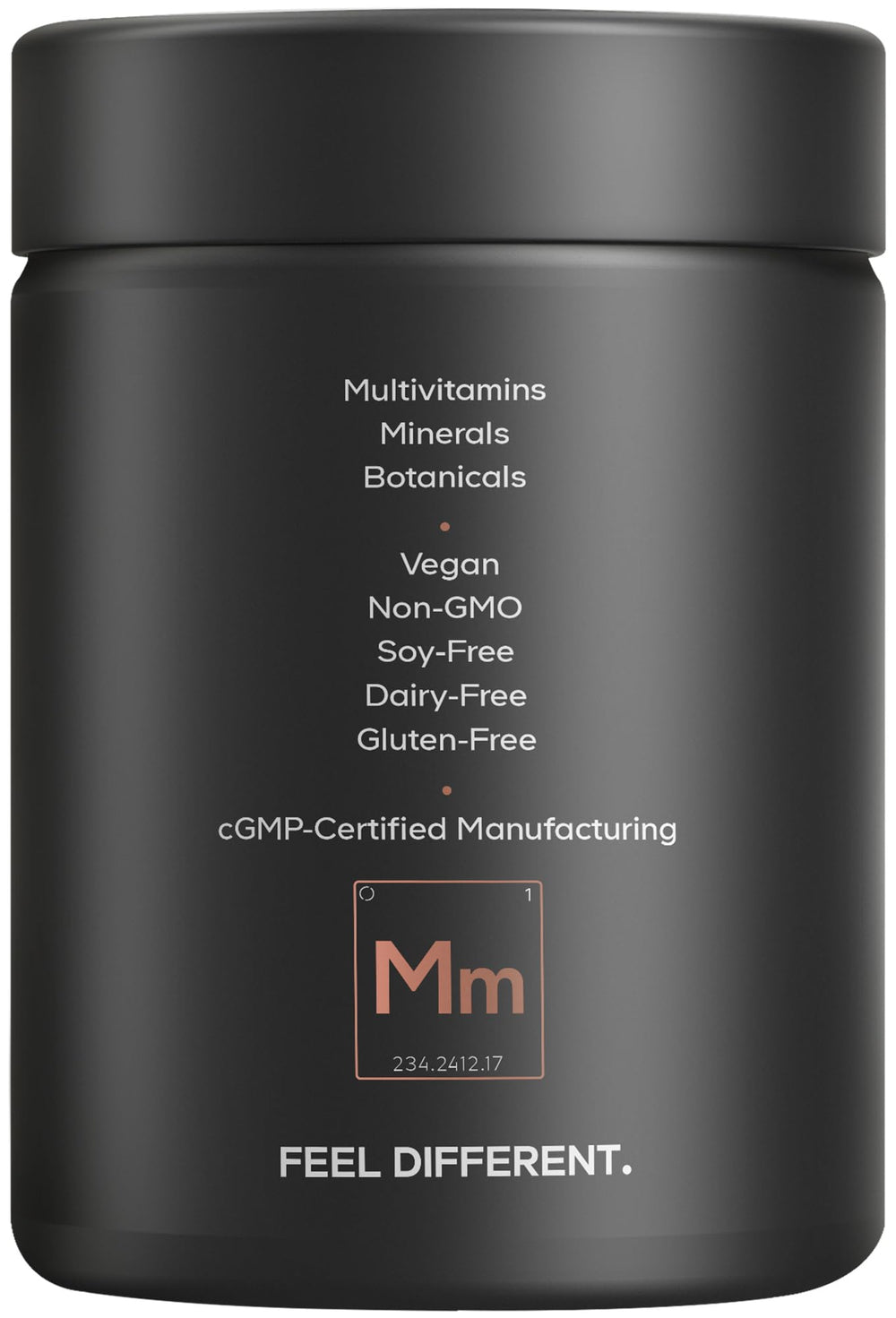 Codeage Men’s Multivitamin 50+ package on desk highlights convenient daily capsule.