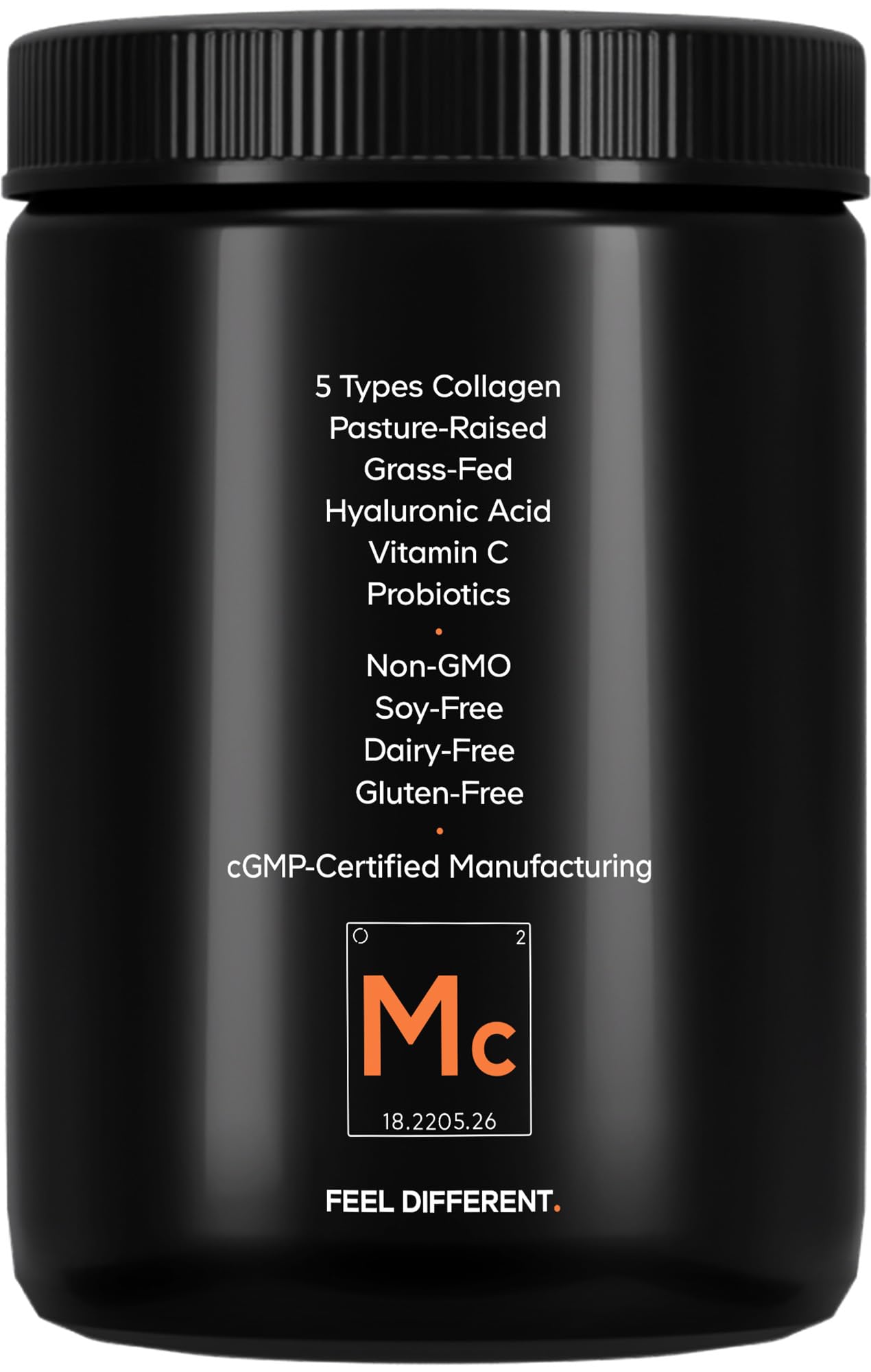 Codeage Multi Collagen Black Edition smoothie-ready powder for everyday health routines.