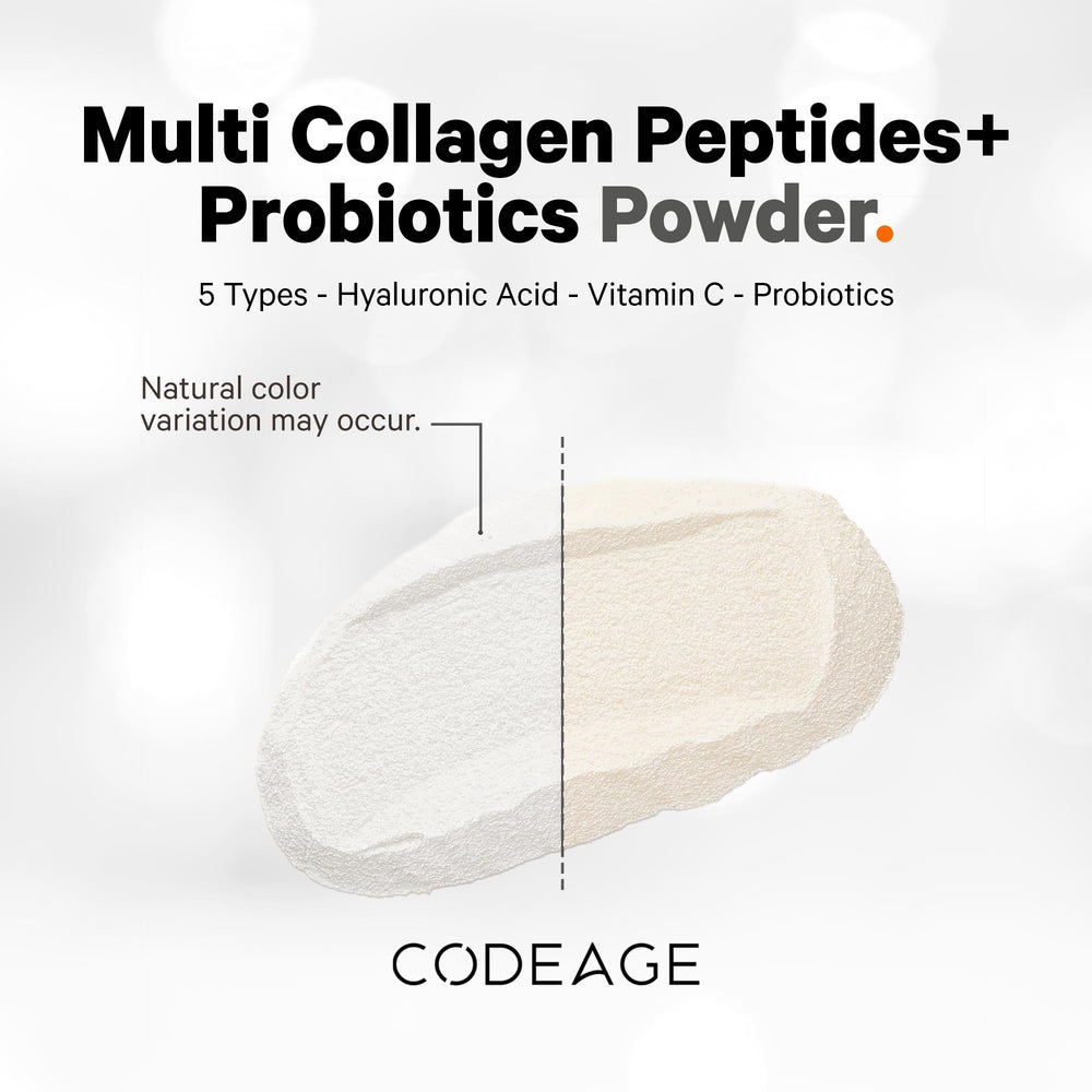 Codeage Multi Collagen Black Edition label closeup highlights zero carbs claim.