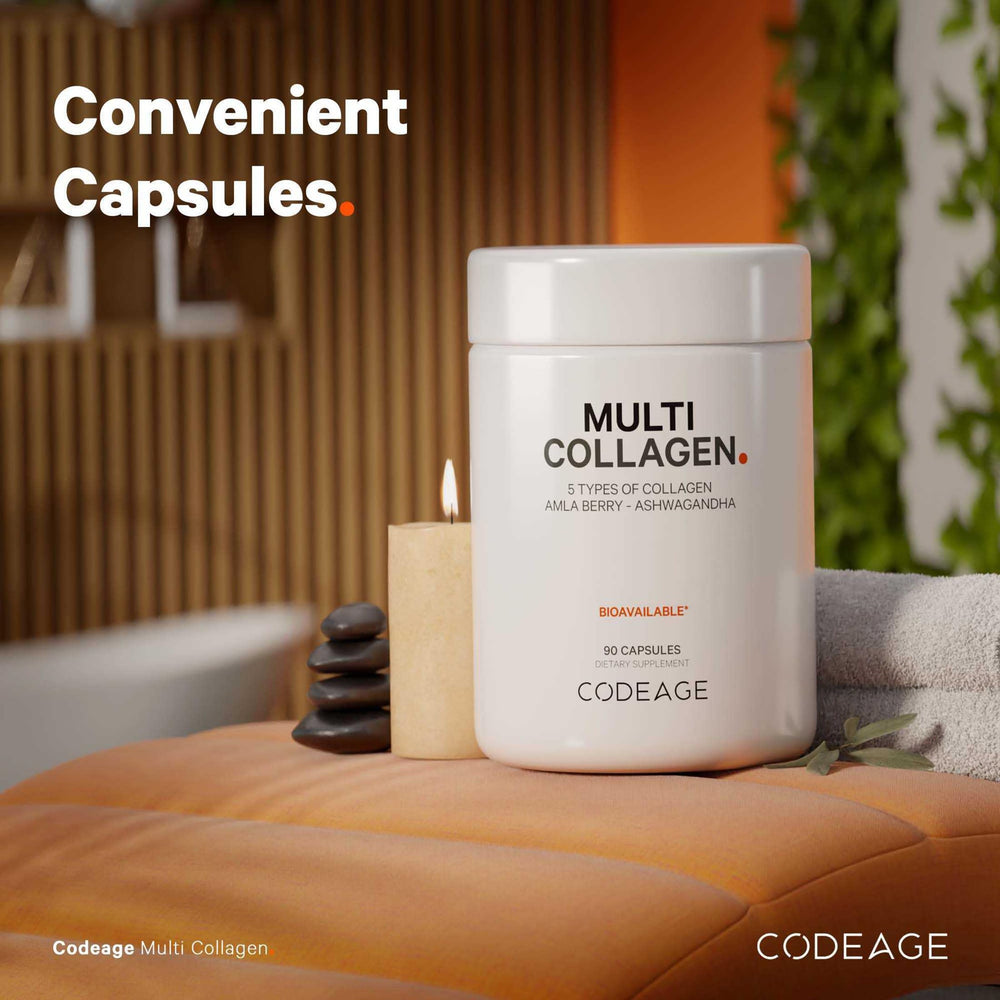 Codeage Multi Collagen USA-manufactured badge on packaging
