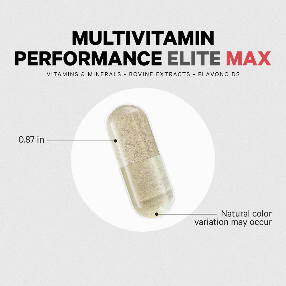Codeage Multivitamin Performance Elite Max suited for active lifestyles and workouts.