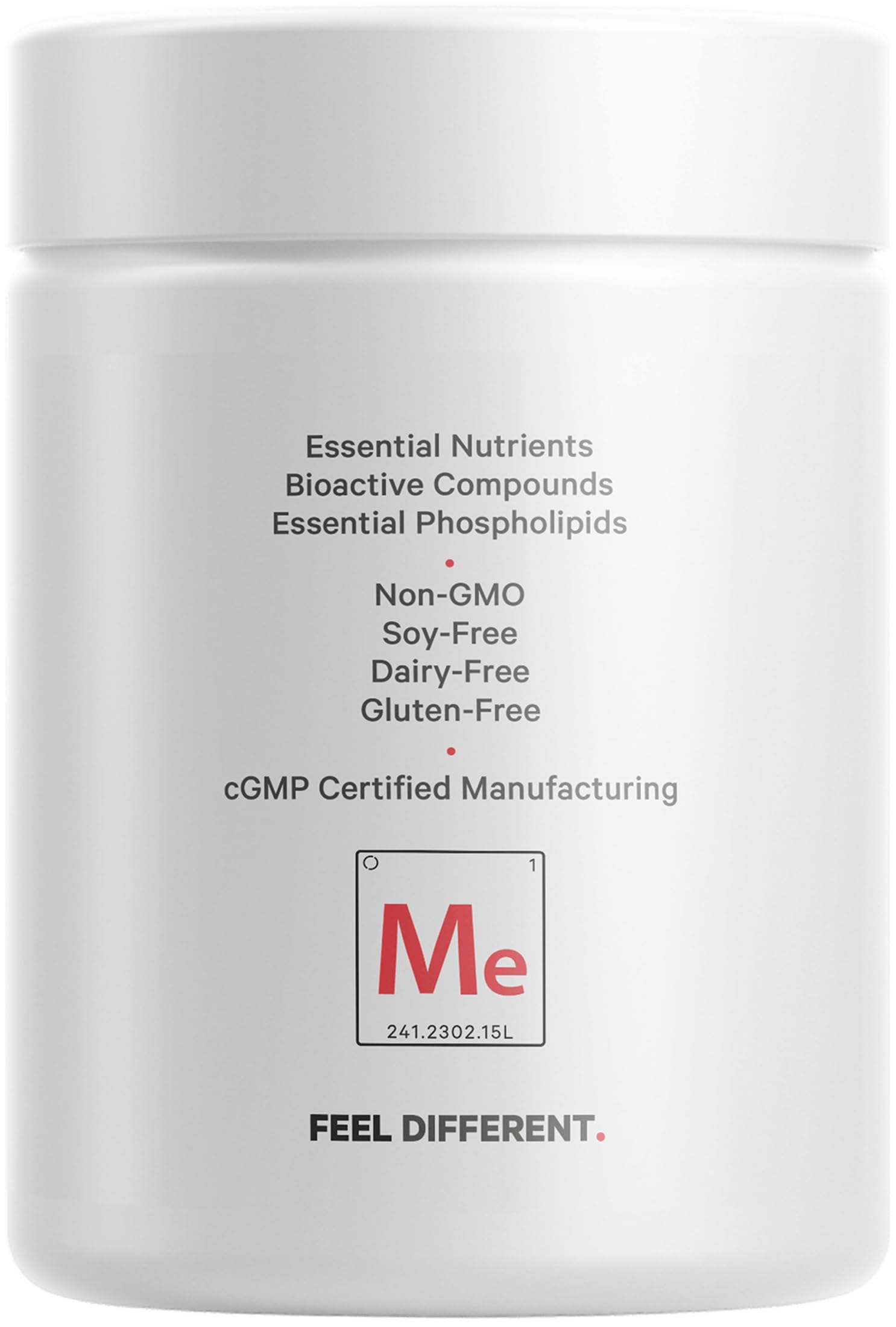 Codeage Performance Elite Max bottle pour demonstrates convenient daily dosing.