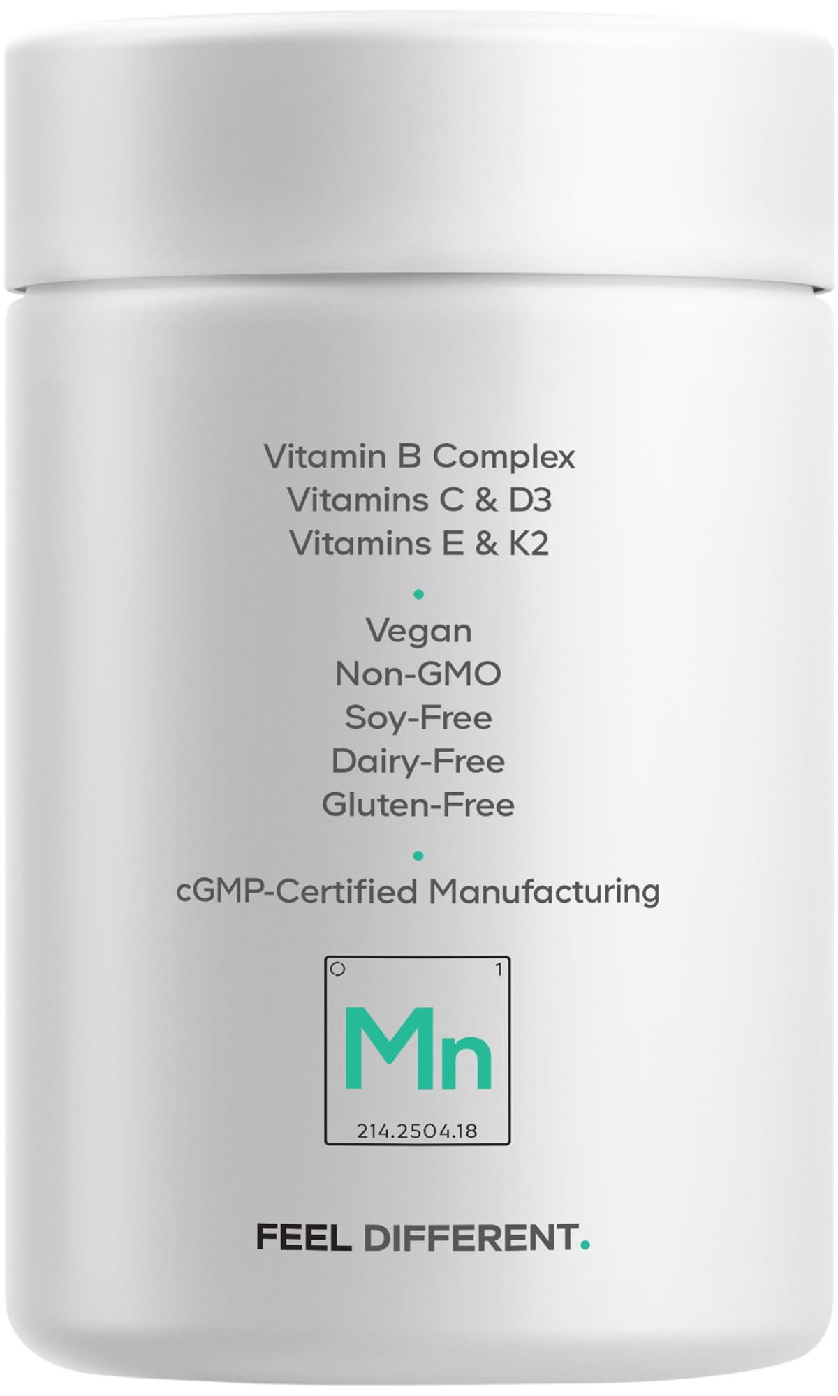 Codeage Multivitamin NAD bottle beside a glass of water for daily routine