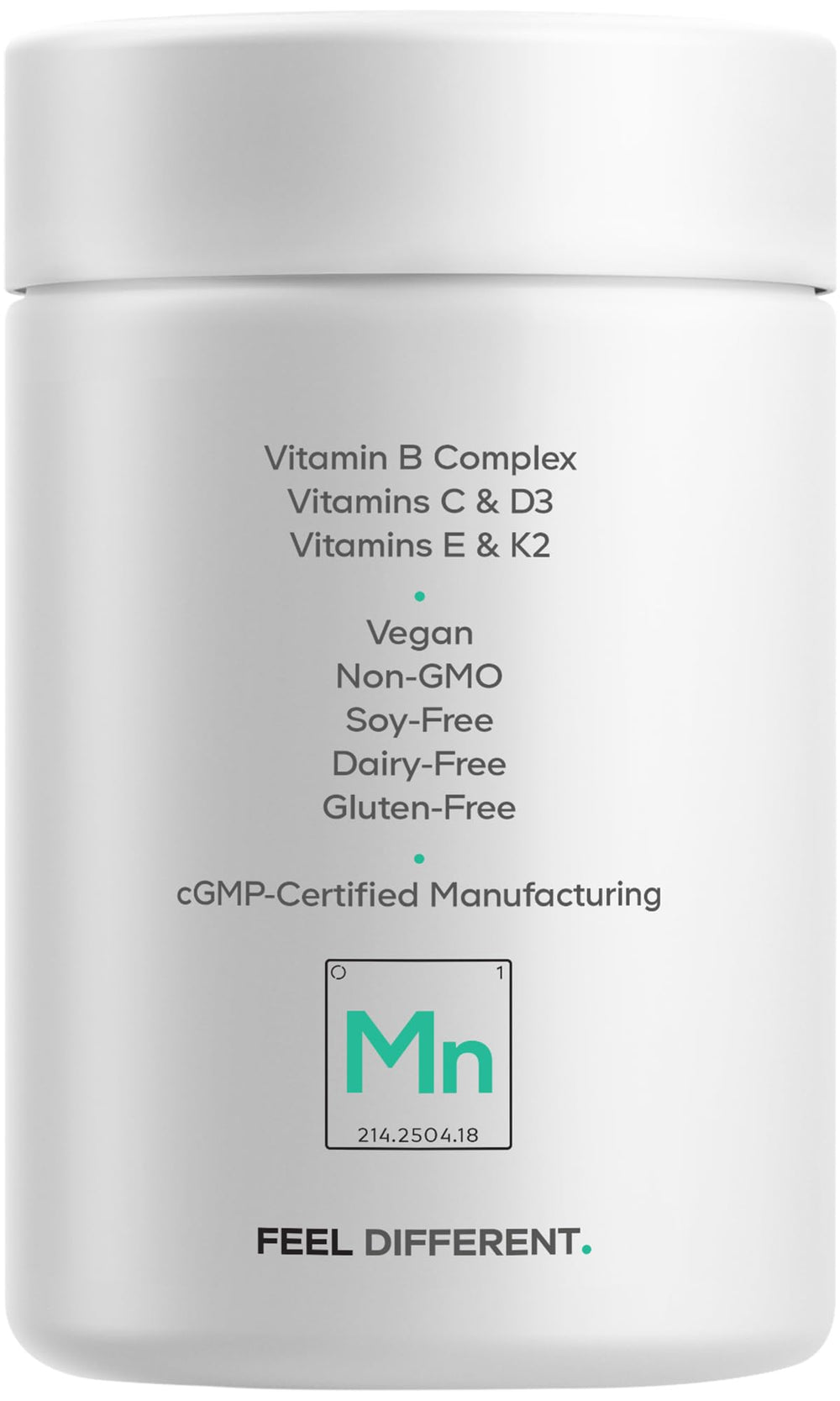 Codeage Multivitamin NAD bottle beside a glass of water for daily routine