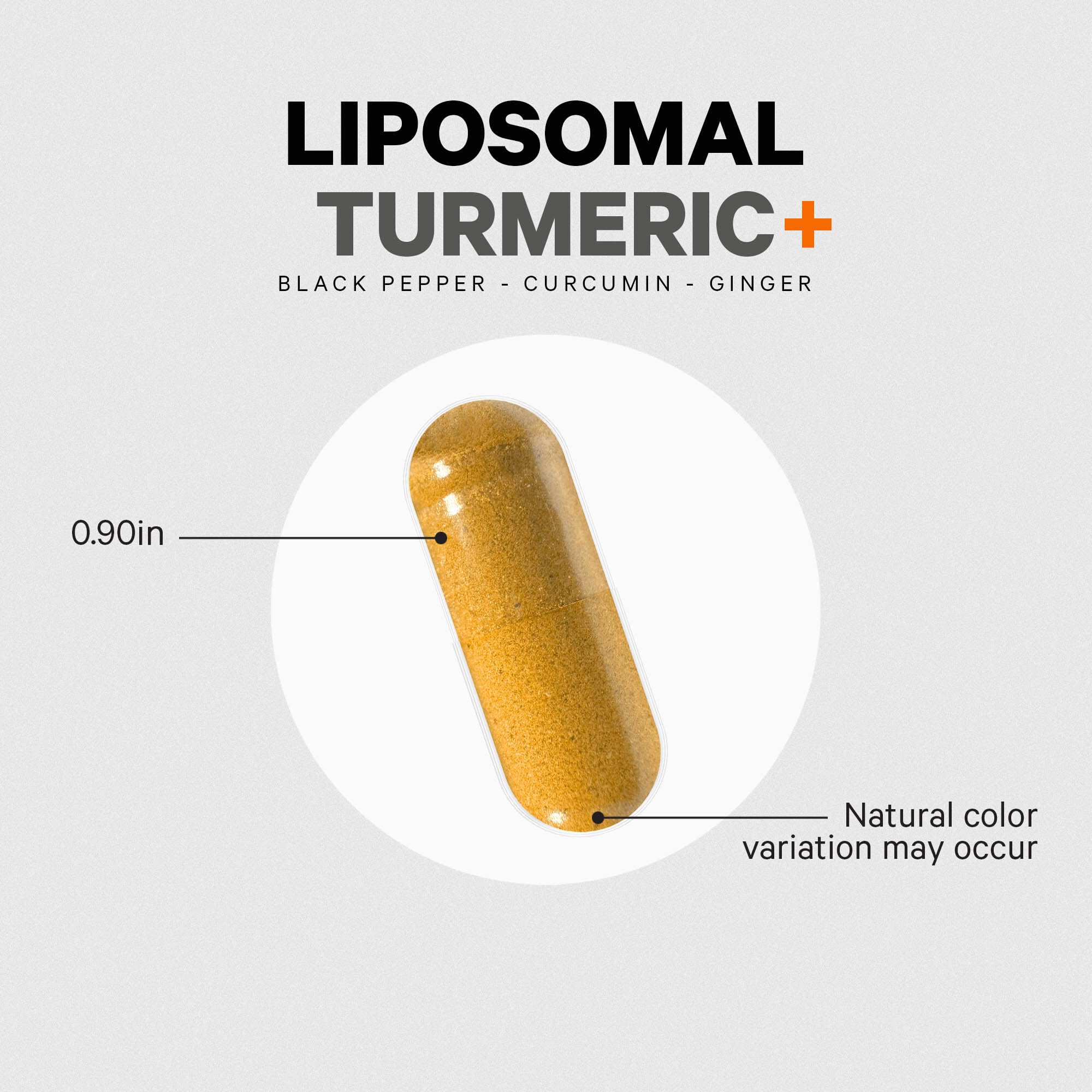 Codeage Organic Turmeric liposomal delivery graphic illustrates advanced delivery.